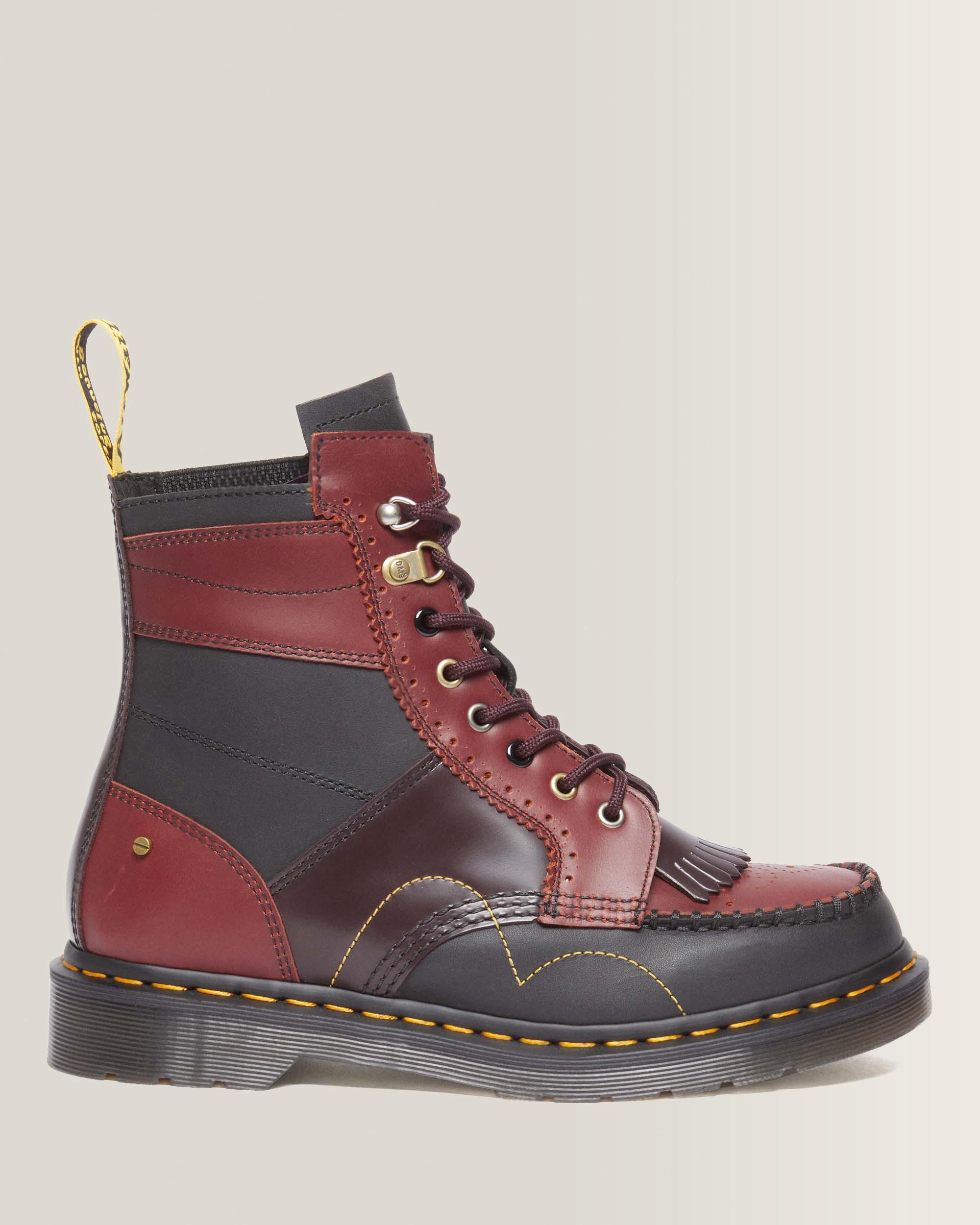 1460 Fused Grease Abruzzo Lace Up Boots