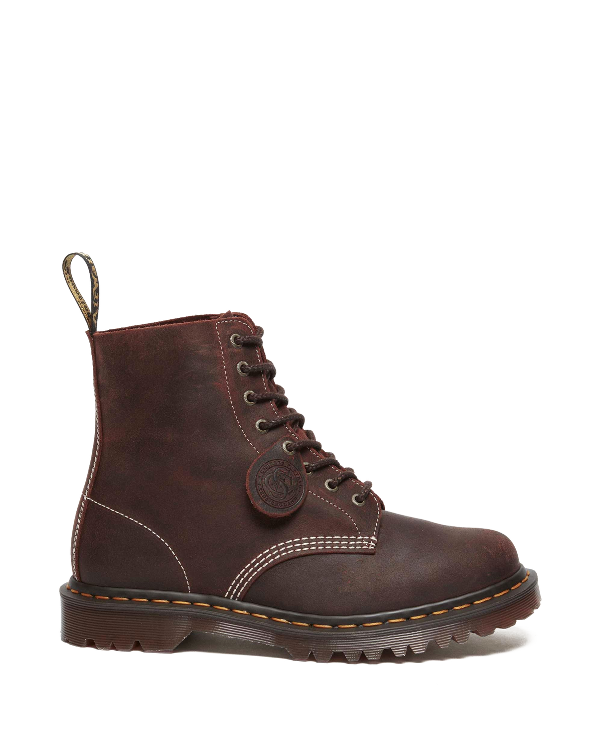 1460 Made in England Wax Commander Lace Up Boots