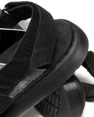 Jorge II Hairy Suede Slingback Mule