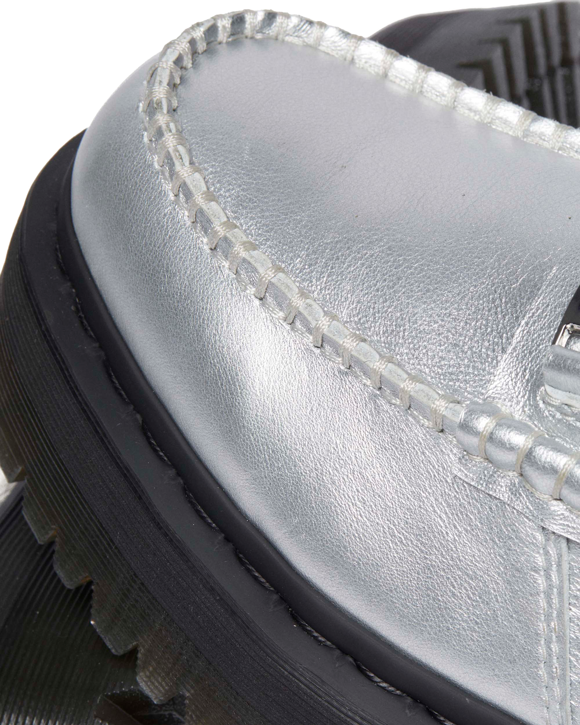 Adrian Metallic Tumble Loafers