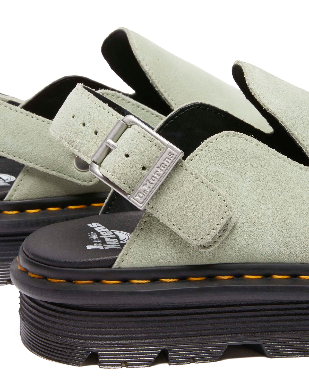 Zebzag Suede Casual Slingback Platform Mules