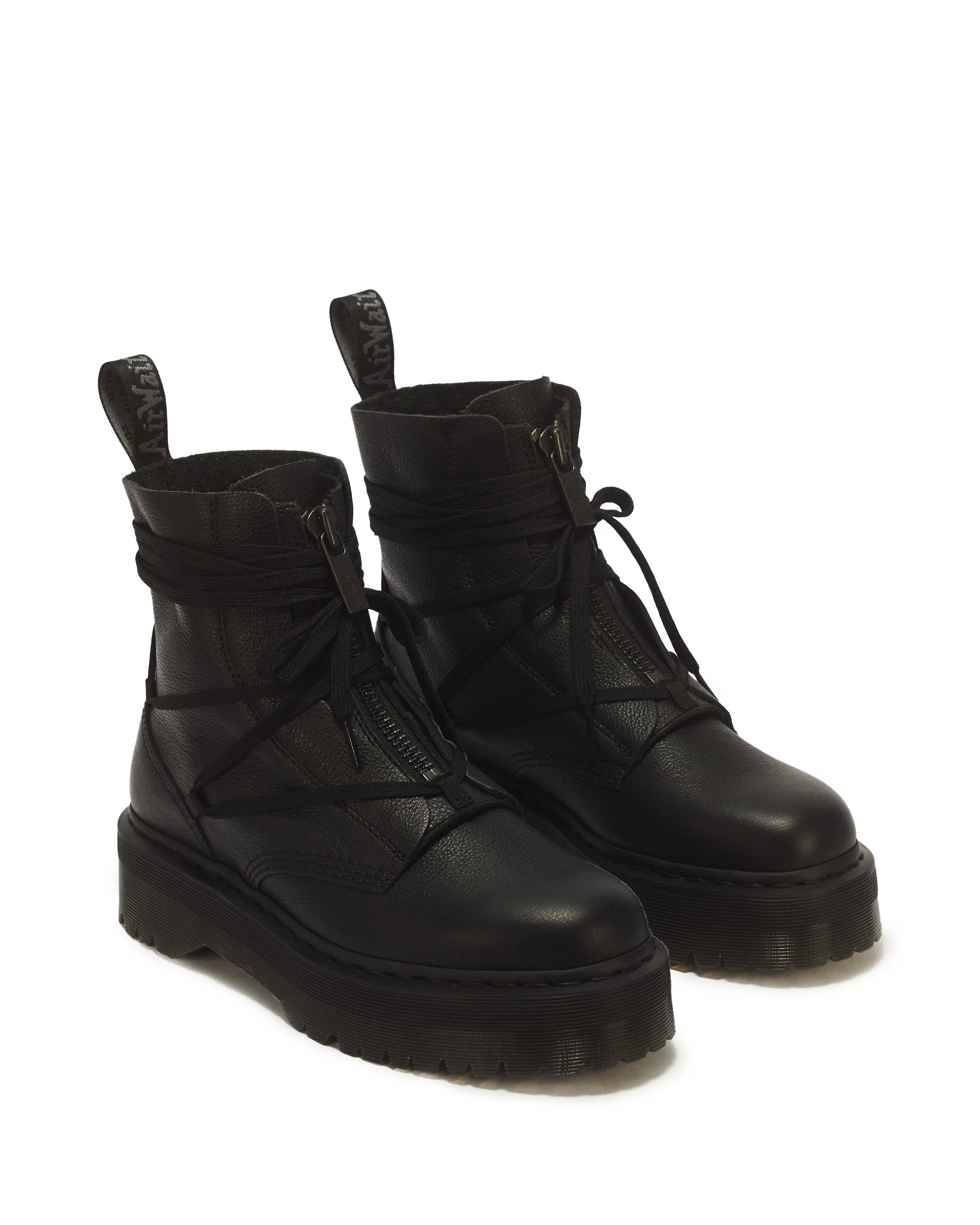 Jarrick II Laced Leather Platform Boots