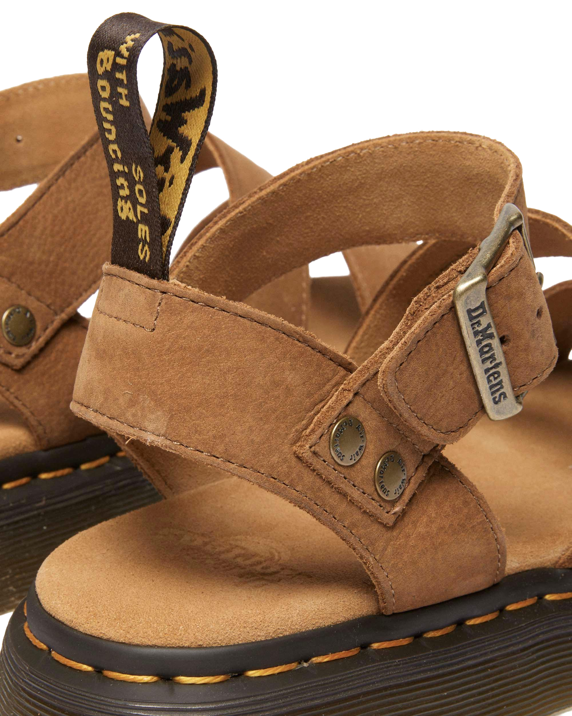 Gryphon Tumbled Nubuck sandals