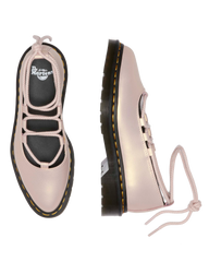 Elphie II iridescent leather ballet flats