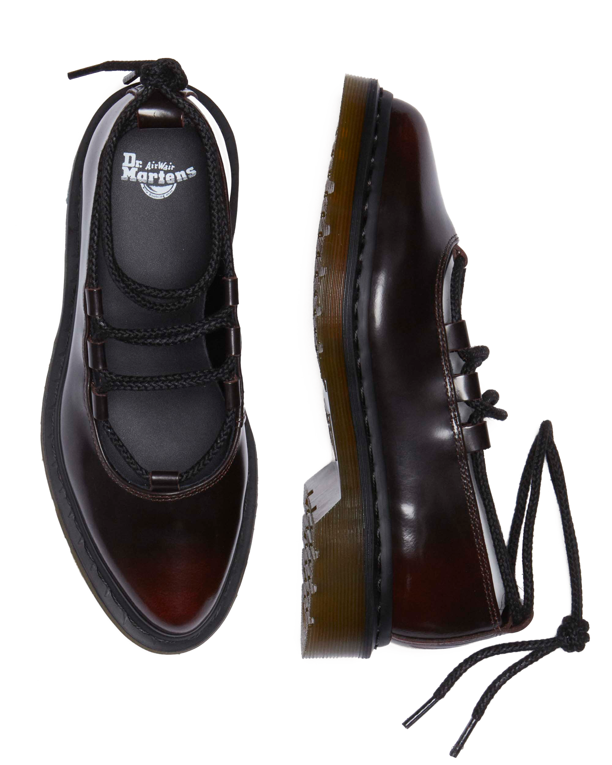 Elphie II leather ballet flats