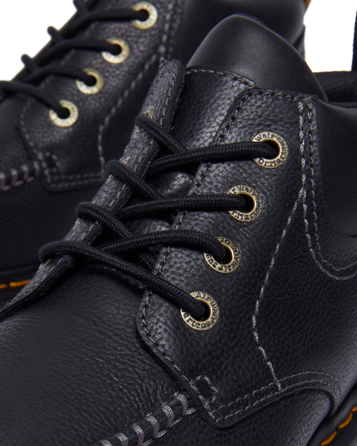 Zebzag Leather Casual 4-Eye Lace-Up Boots
