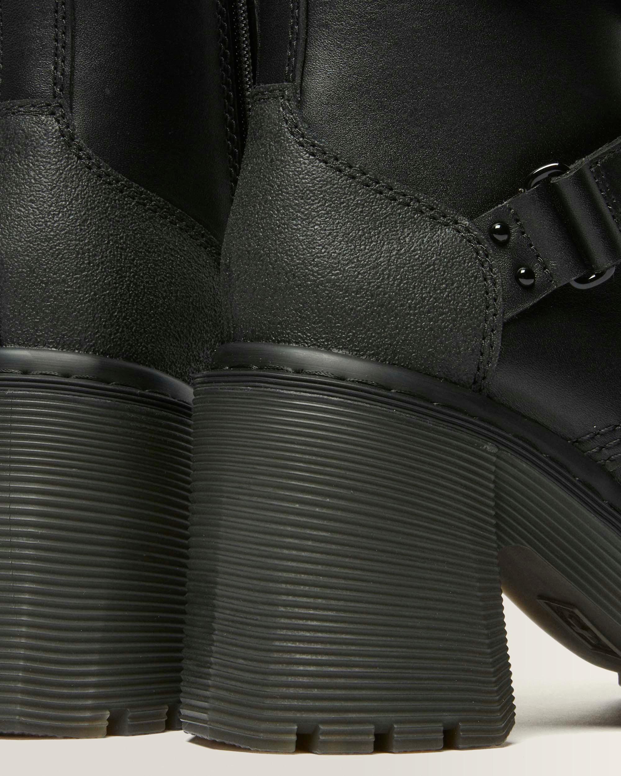Chesney Tech Strap Eight Eye Heeled Boots