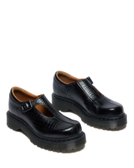 Rejena Mary Jane Croc Emboss Leather Shoes