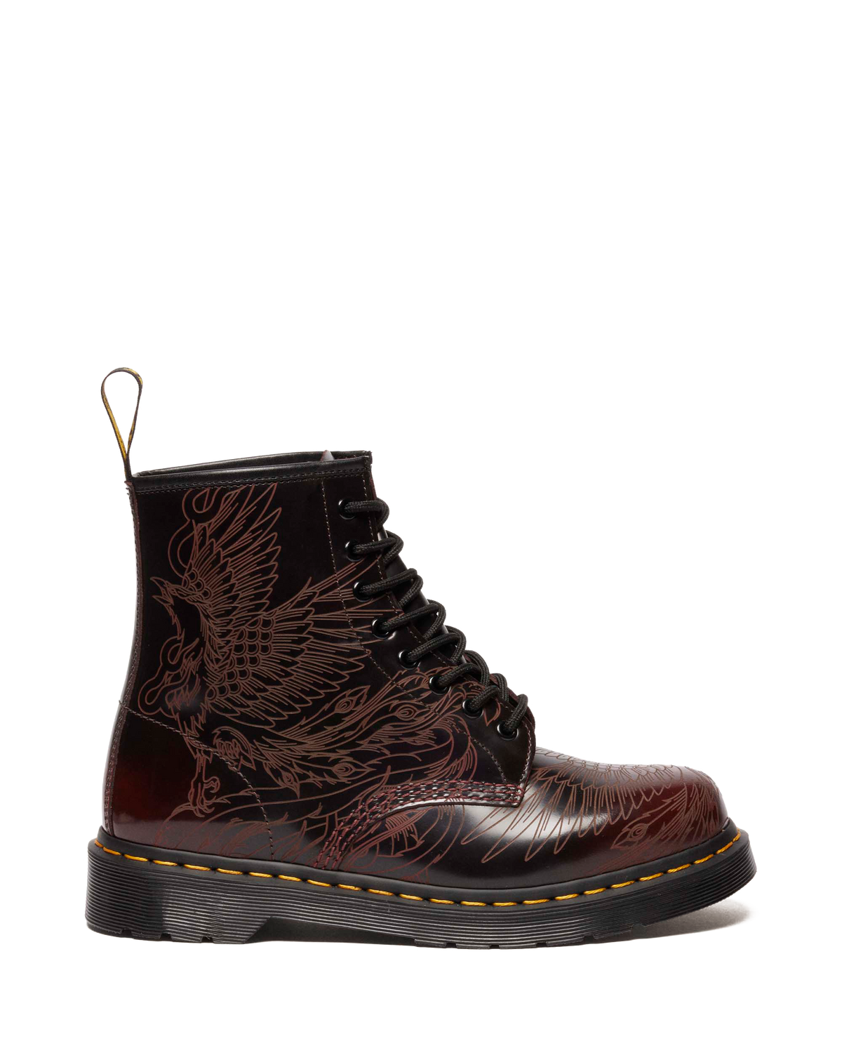 1460 PHOENIX ARCADIA RUB OFF LEATHER BOOTS