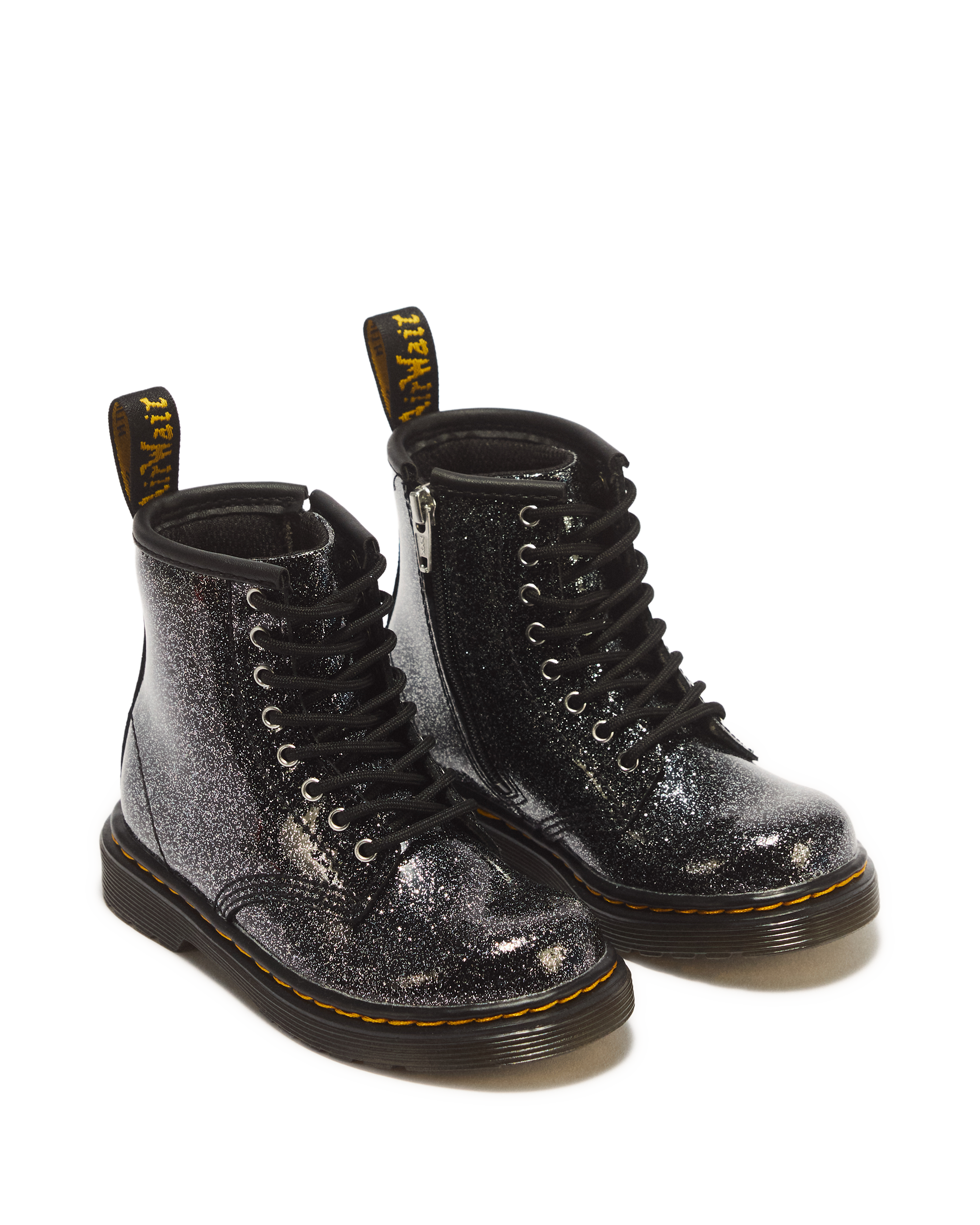 TODDLER 1460 GLITTER PATENT LEATHER  BOOTS