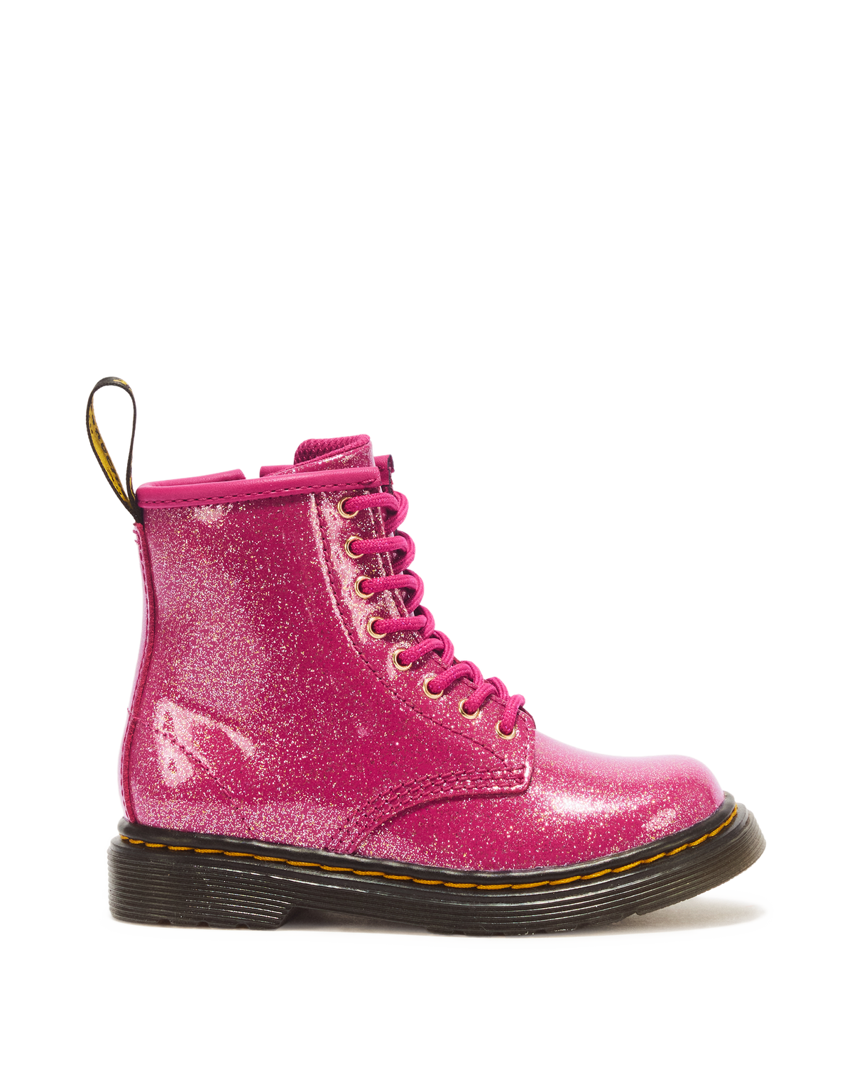 TODDLER 1460 GLITTER PATENT LEATHER  BOOTS