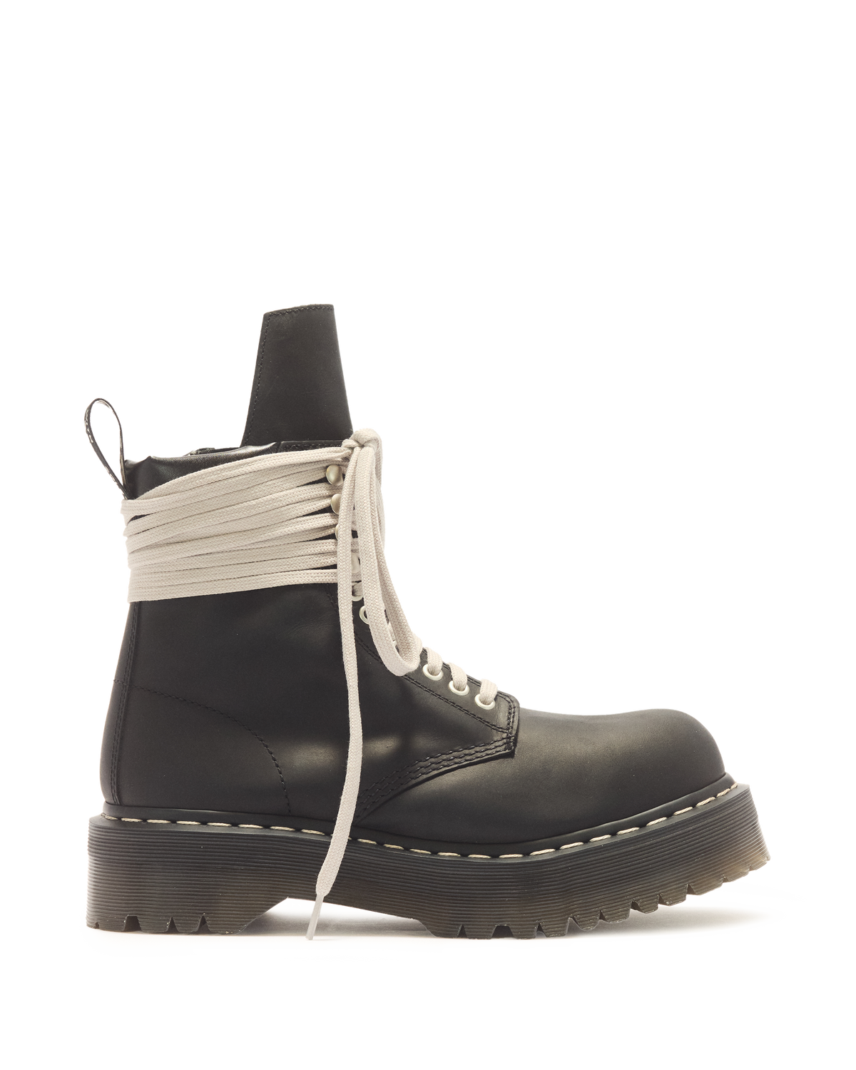 RICK OWENS STEEL TOE BOOTS