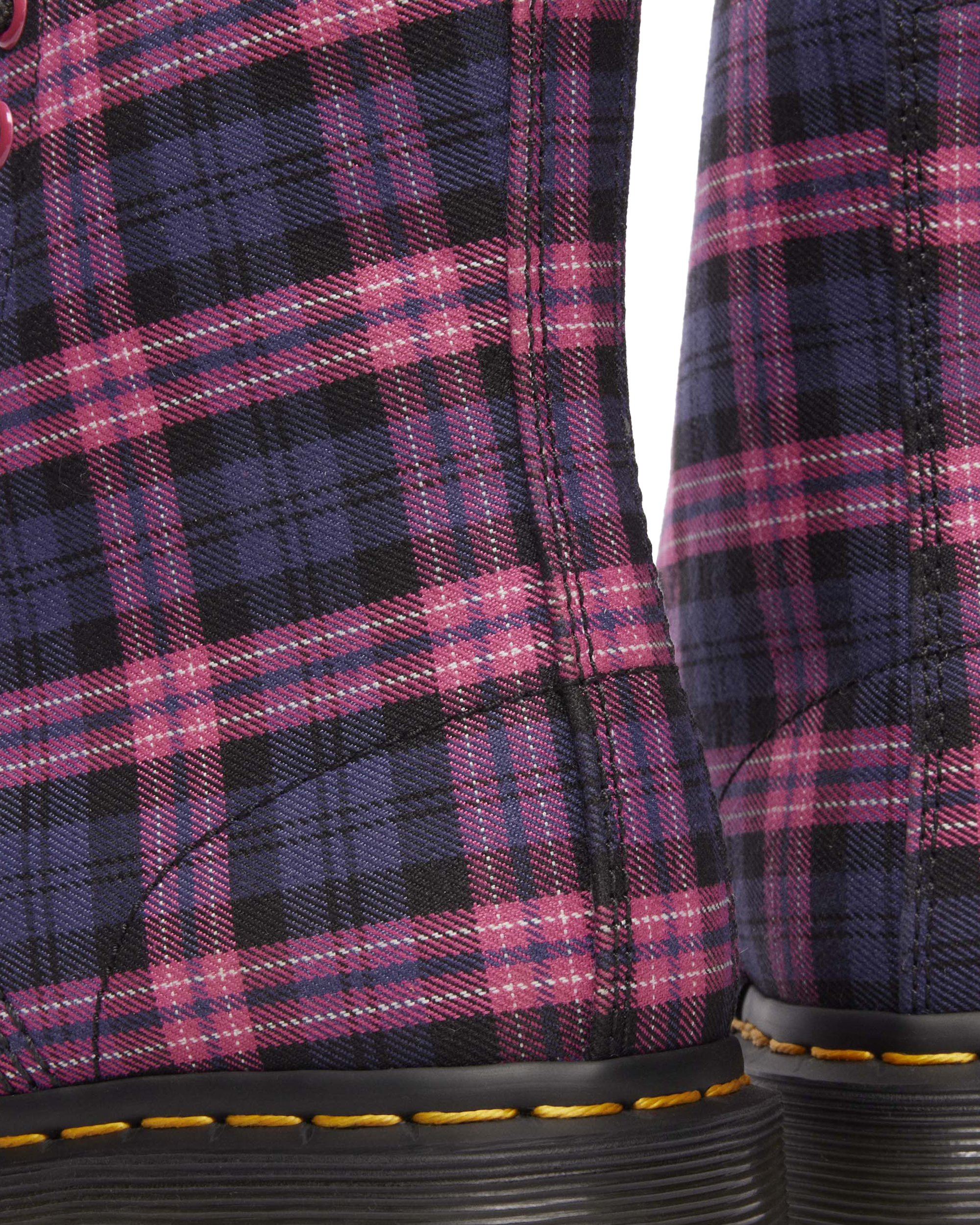 1460 Tartan Lace Up Boots