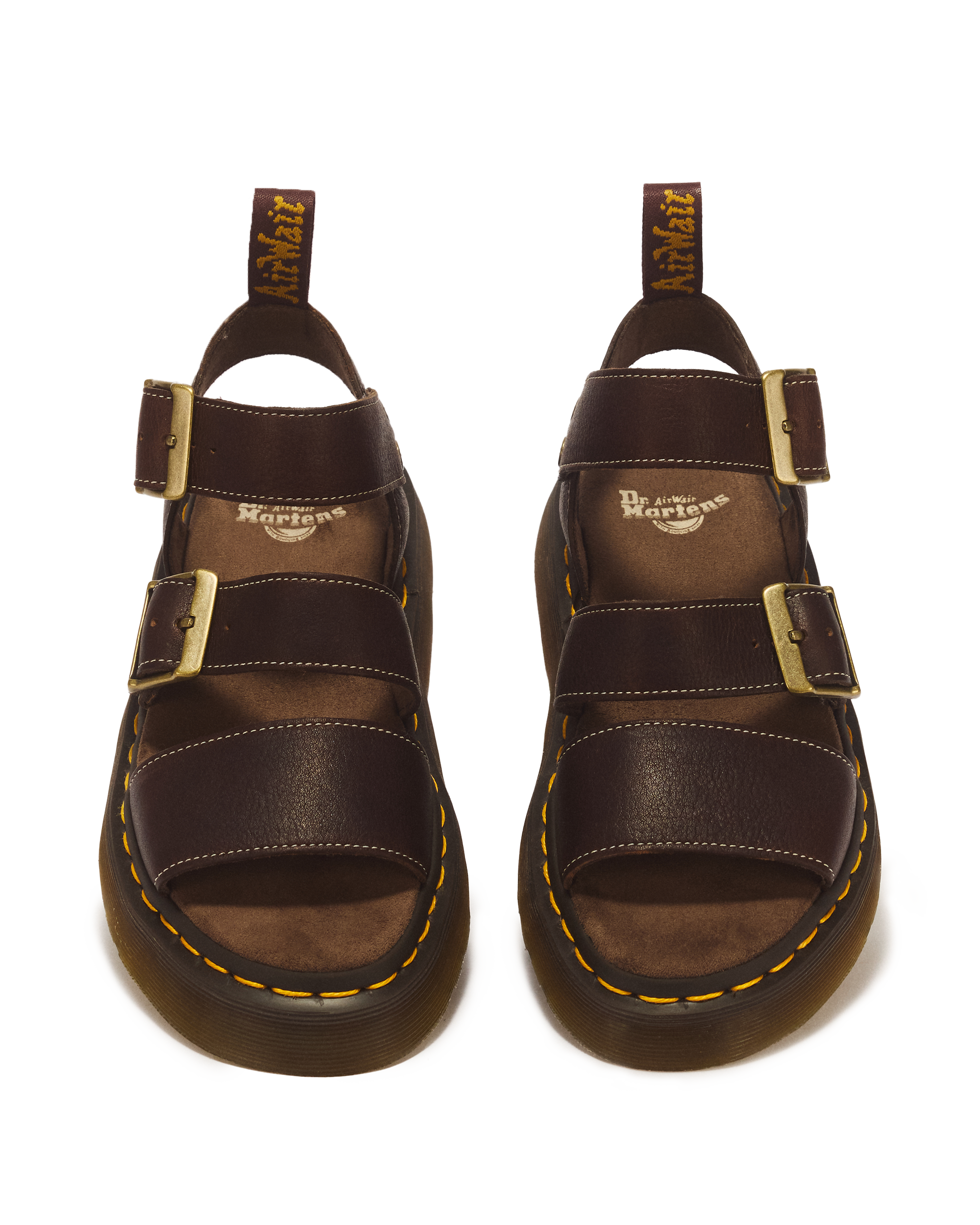 Gryphon Quad Grizzly Leather Sandals