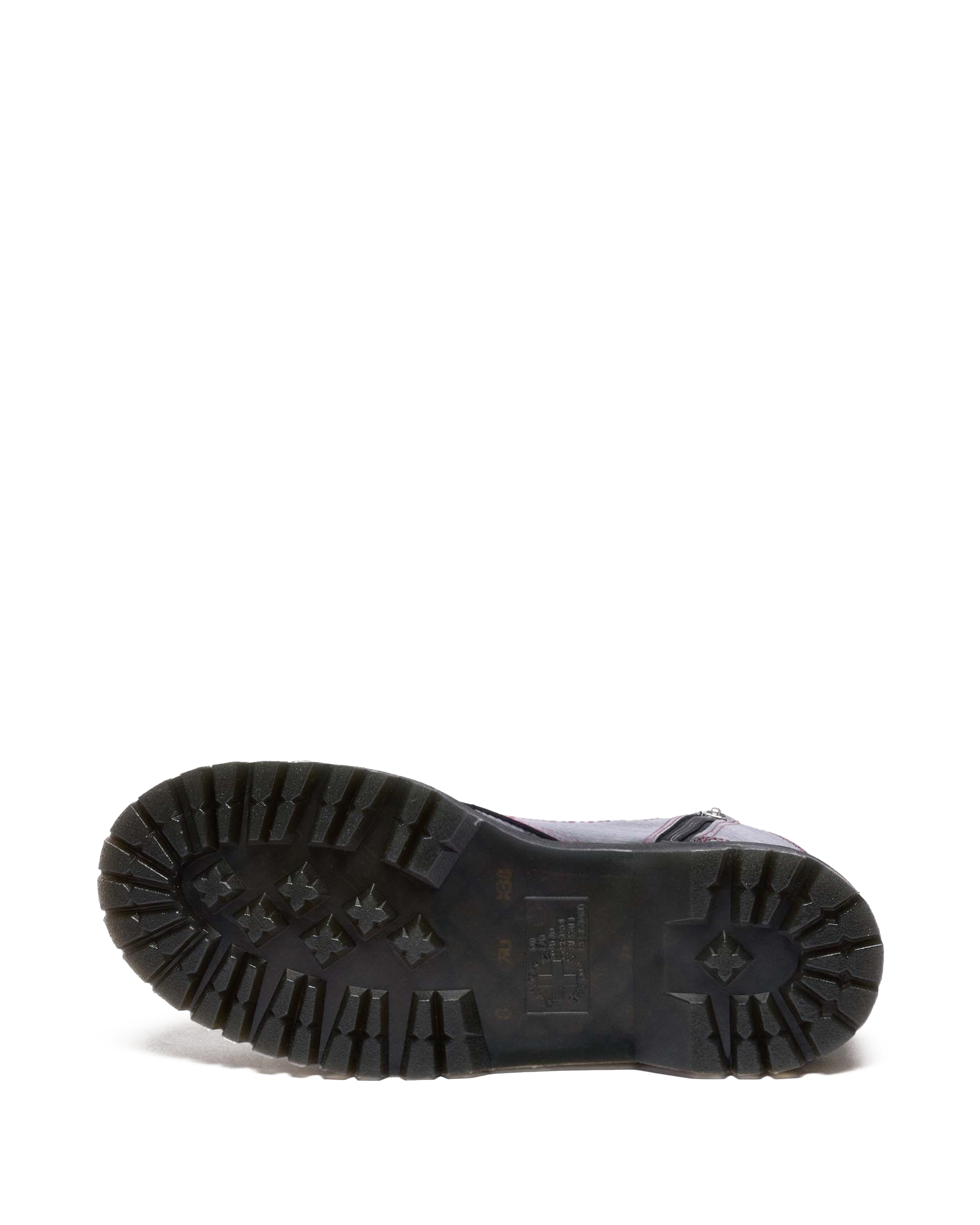 Jadon Distressed Patent Leather Platform Boots