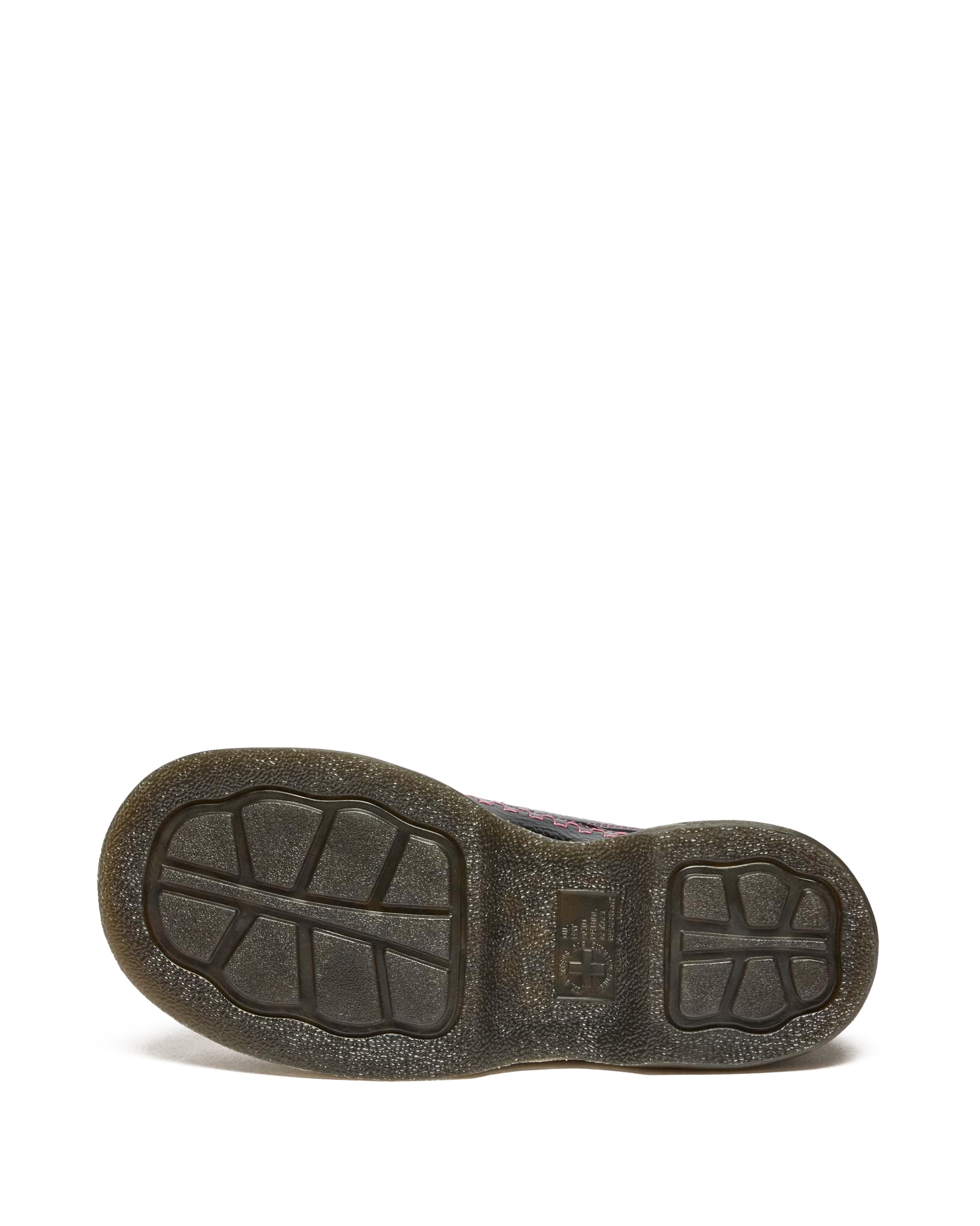 Buzz 5-Eye Distressed Patent Leather Shoes