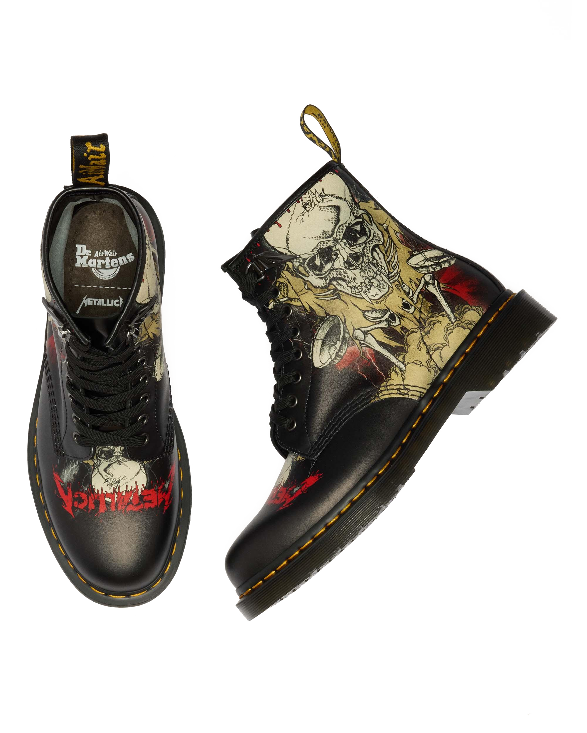 1460 Metallica Skull Lightning