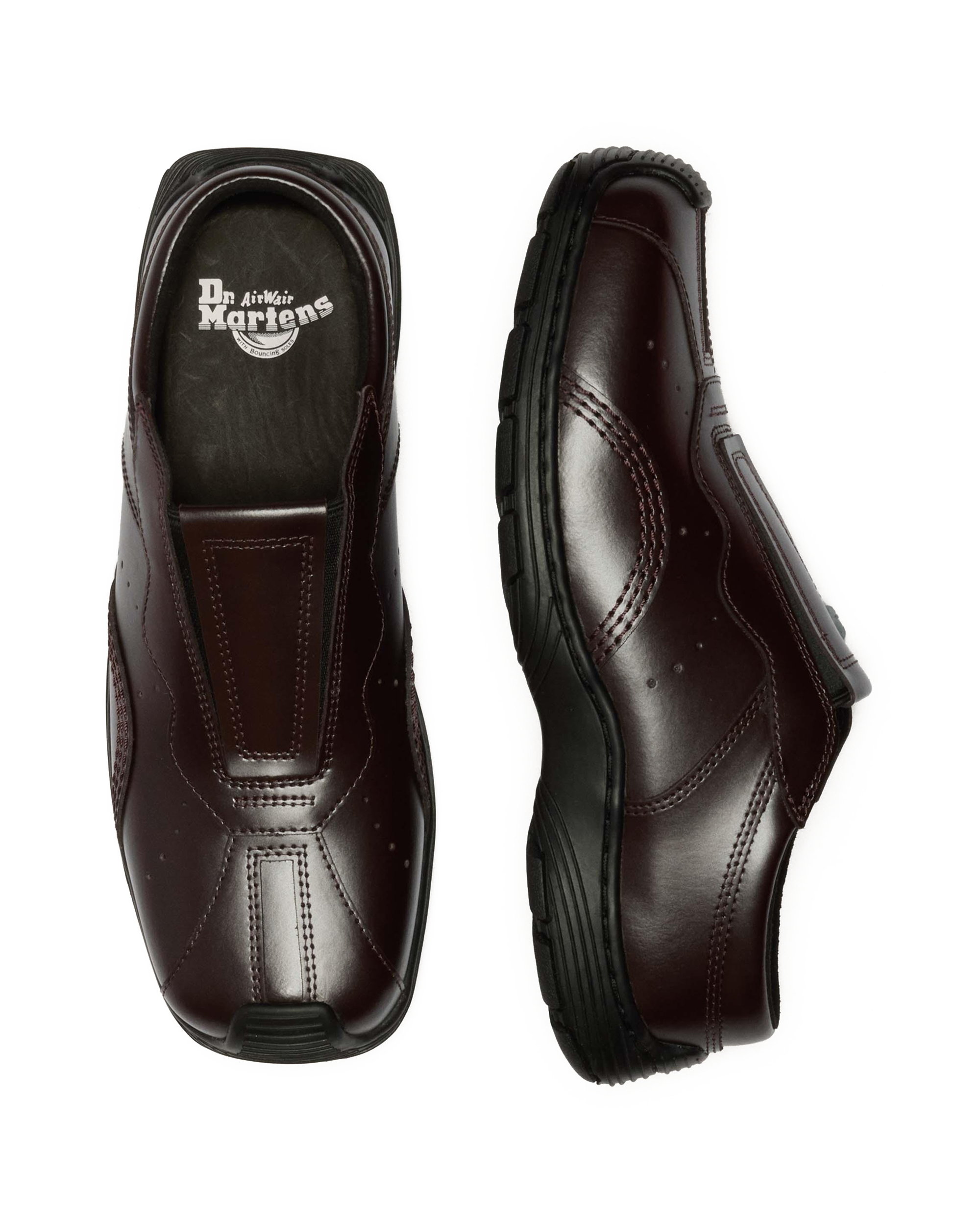 Aurix Satin Finish Leather Mules