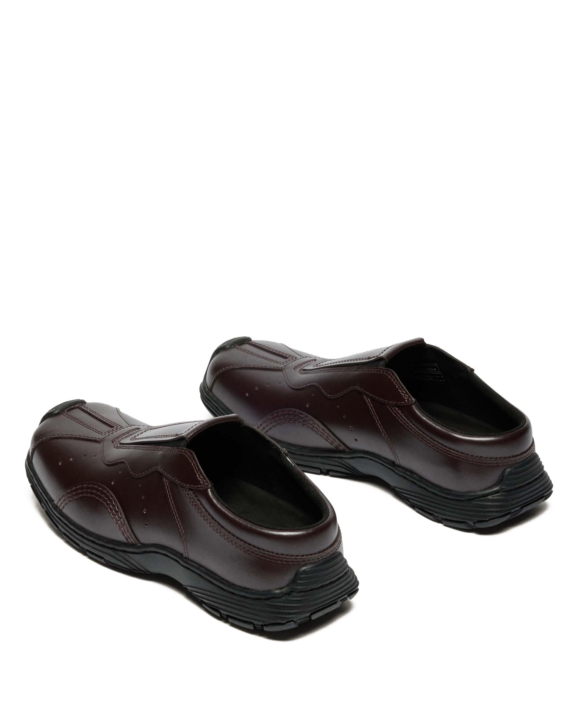 Aurix Satin Finish Leather Mules