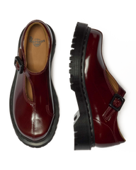 Rejena Mary Jane Lacquered Leather Shoes
