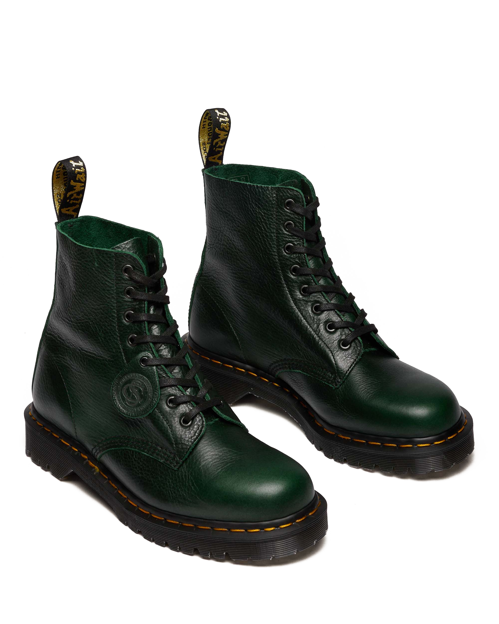 1460 Pascal Made in England Buckingham Leather Lace Up Boots