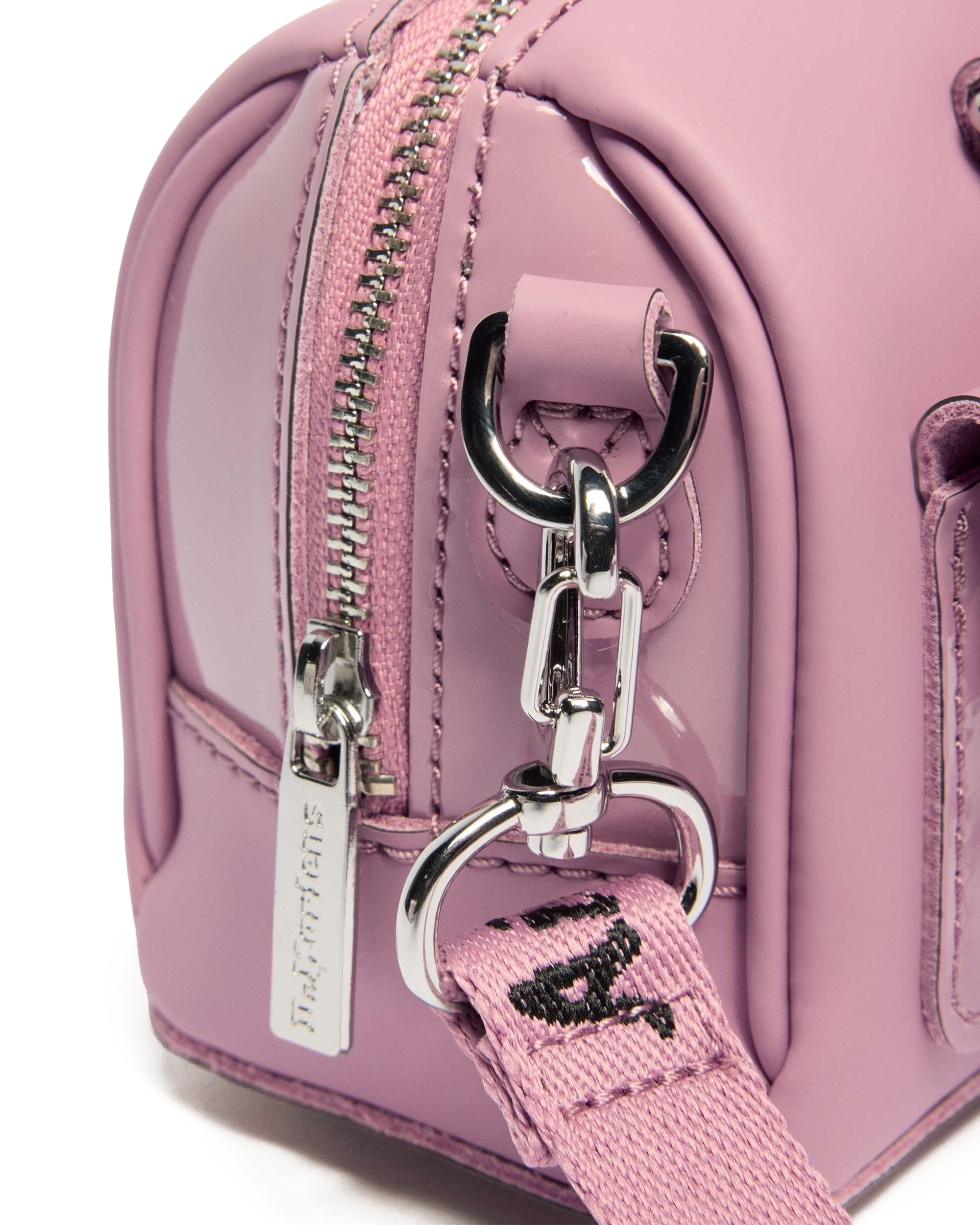 Mini Top Handle Patent Leather Bag