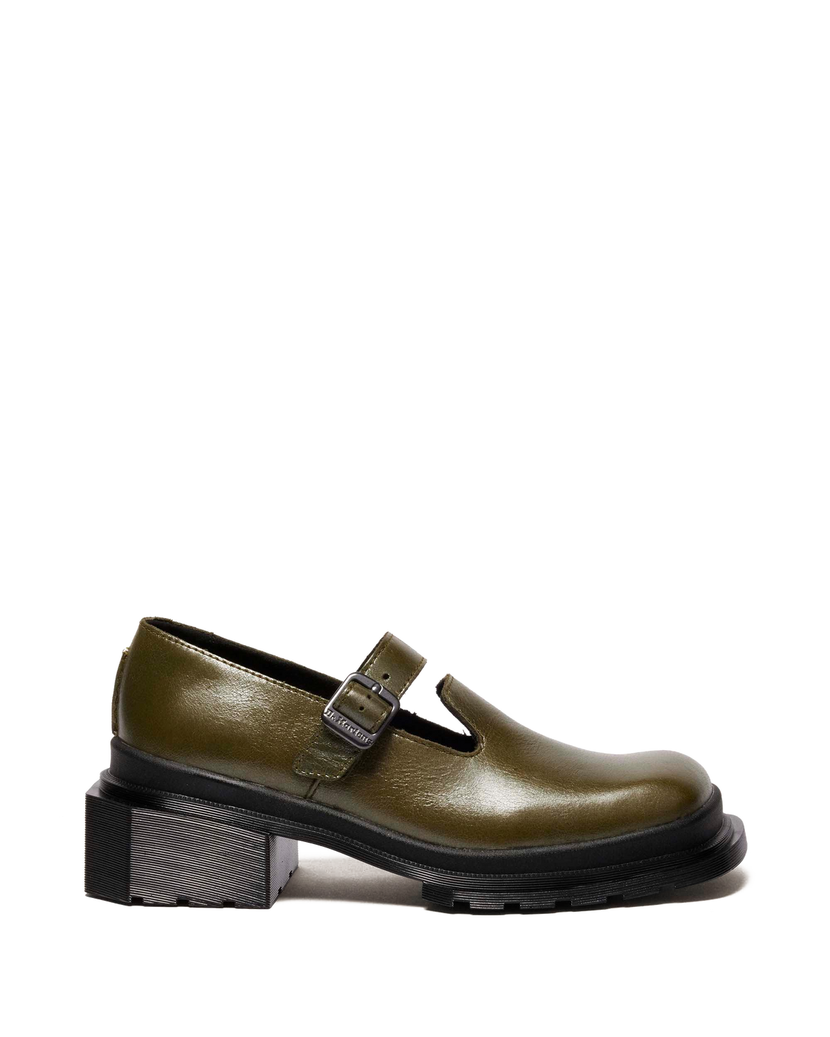 MAYBOLE MARY JANE SQUARE TOE LEATHER SHOES