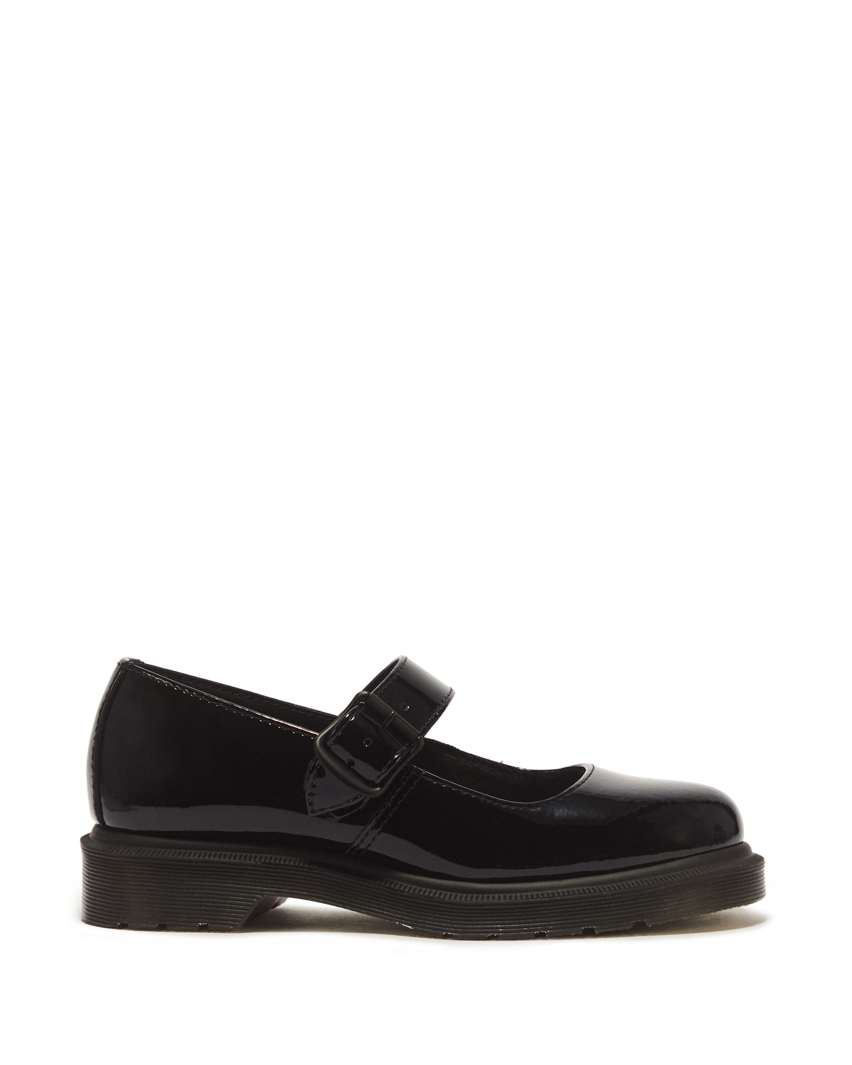 Mariel II Patent Leather Buckle Strap Shoes