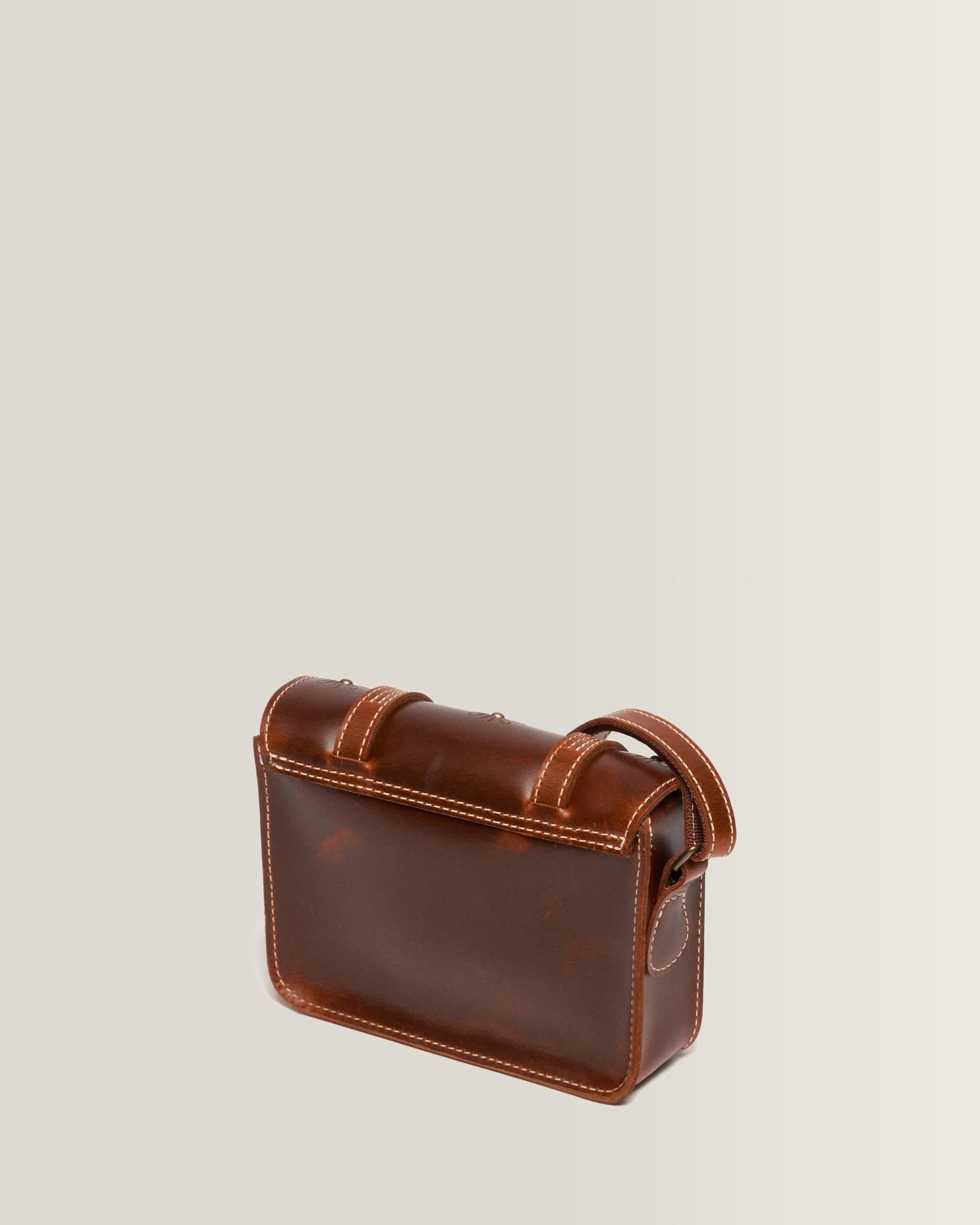 7 Inch Mayhem Leather Satchel