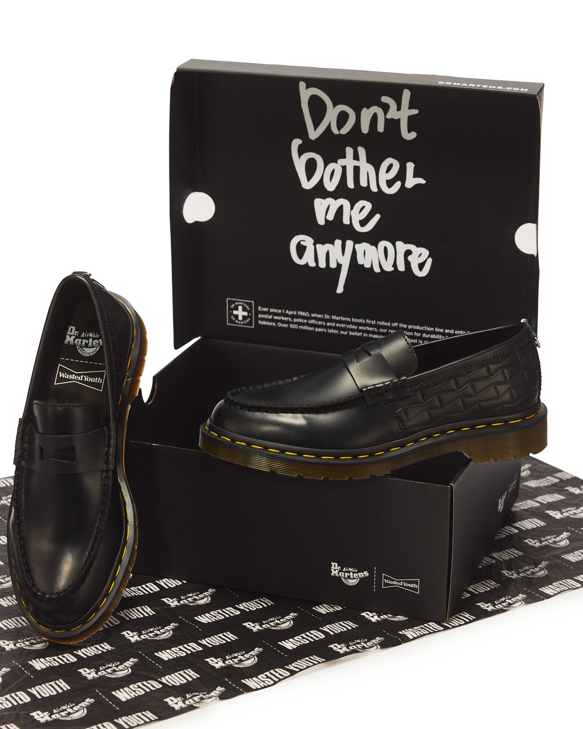 Penton Wasted Youth Smooth Leather Loafers