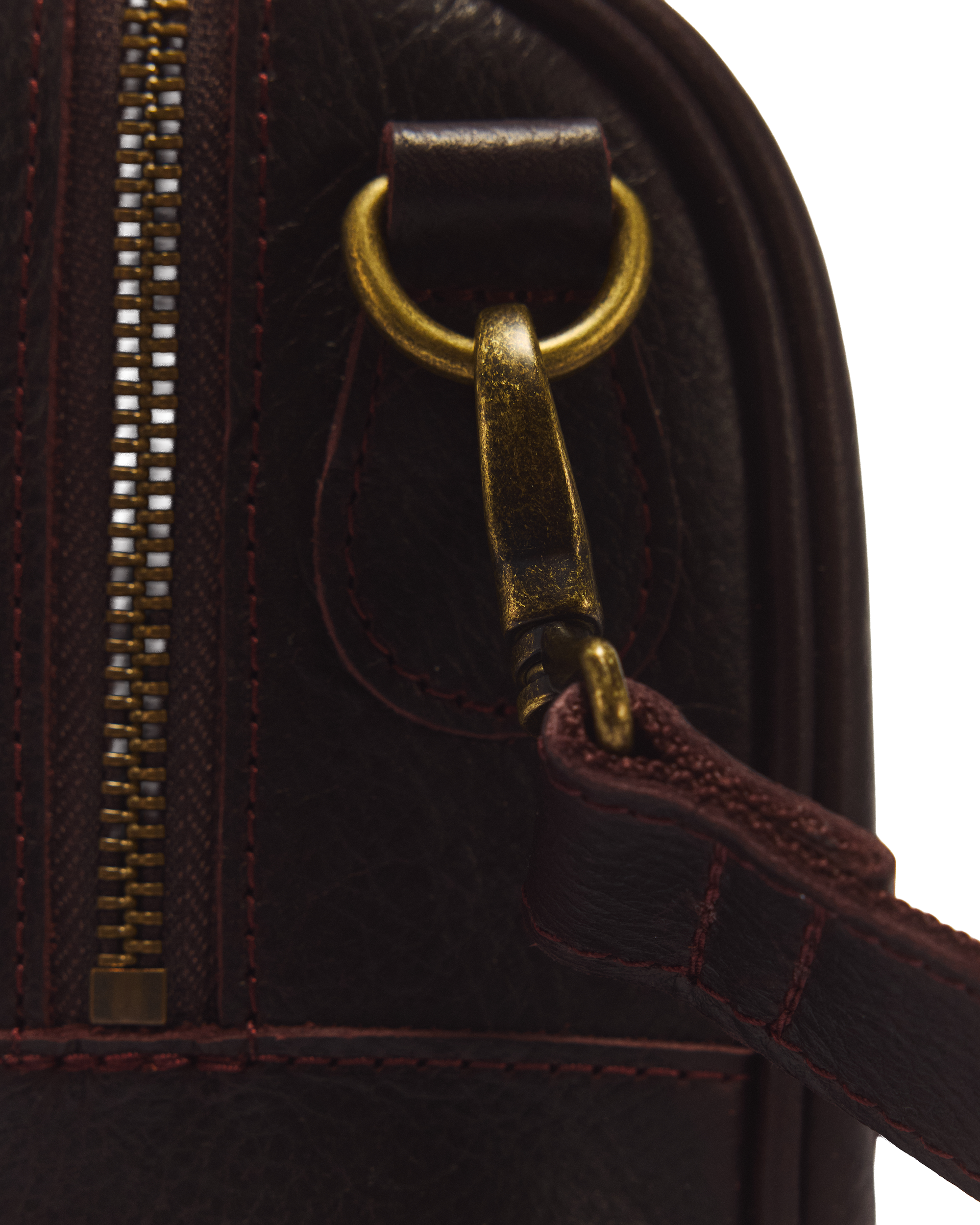 Top Handle Overdrive Leather Bag