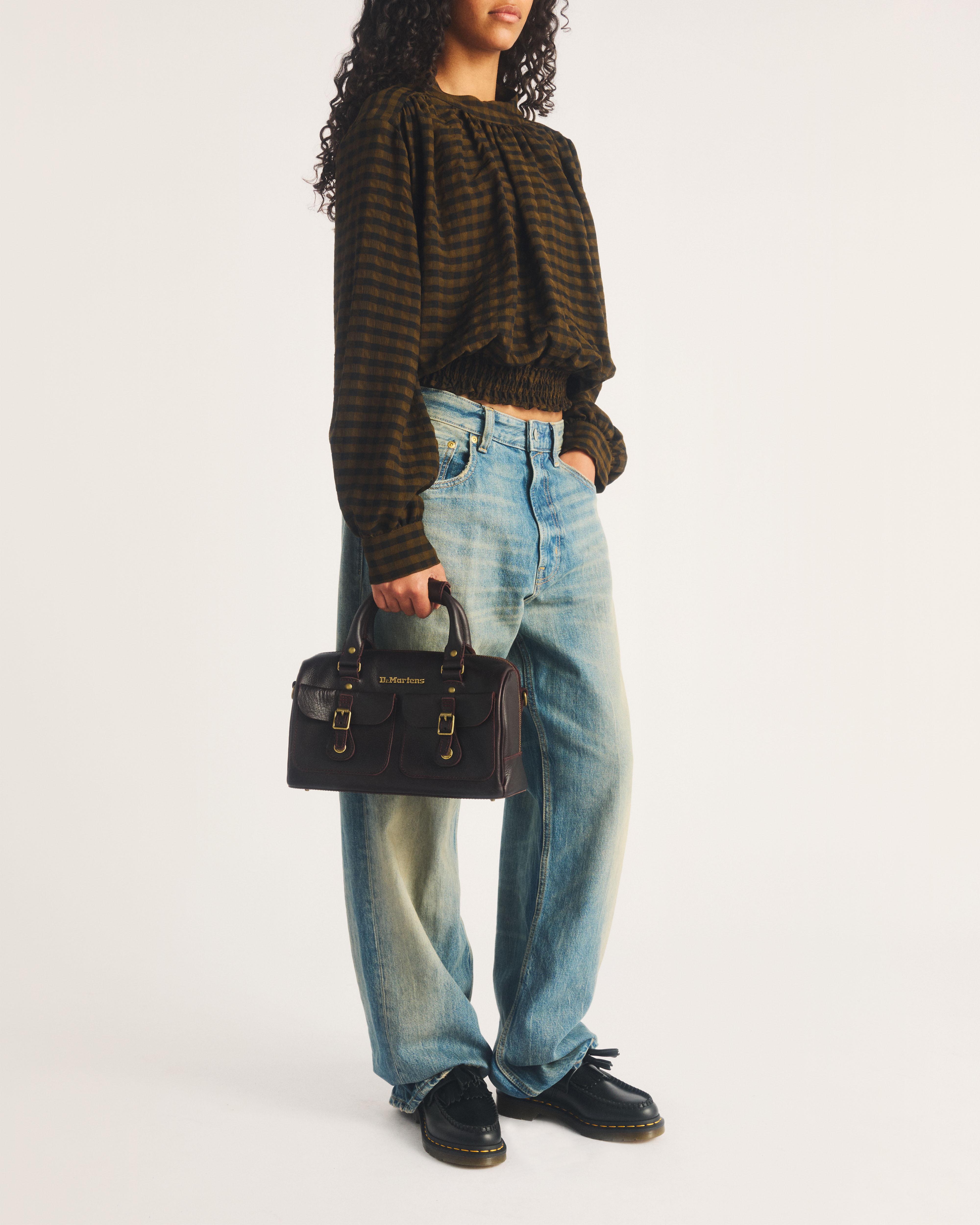 Top Handle Overdrive Leather Bag