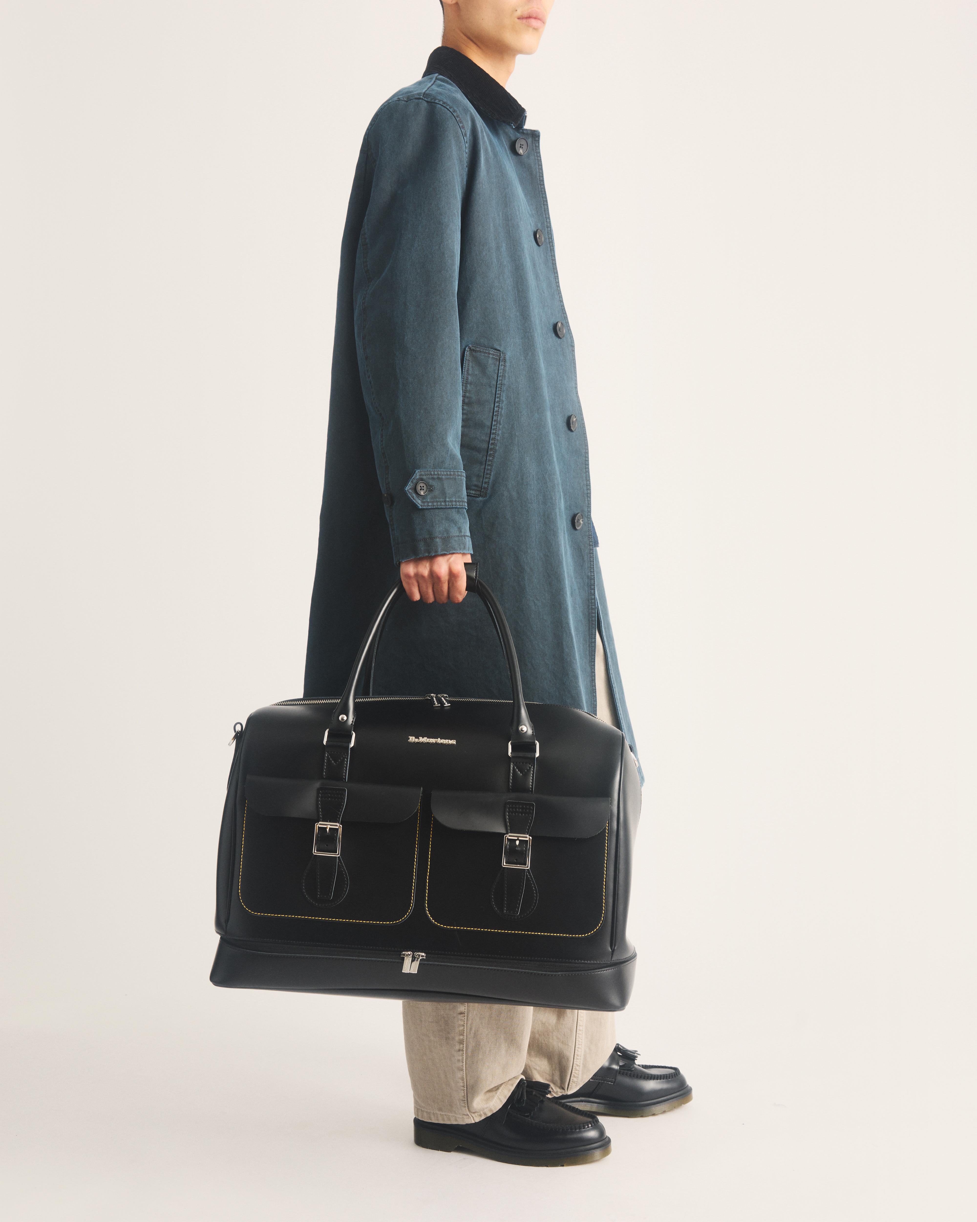 Smooth Leather Weekender Bag